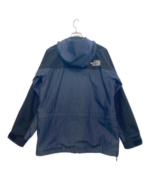 THE NORTH FACE（ザ ノース フェイス）THE NORTH FACE (ザ ノース フェイス) マウンテンライトデニムジャケット ネイビー×ブラック サイズ:Sの古着・服飾アイテム