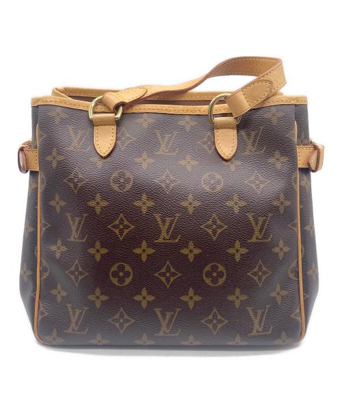 LOUIS VUITTON（ルイ ヴィトン）LOUIS VUITTON (ルイ ヴィトン) ショルダートートバッグ ブラウンの古着・服飾アイテム