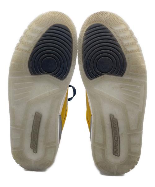 NIKE（ナイキ）NIKE (ナイキ) NIKE JORDAN BRAND SPIZIKE (ナイキ ジョーダン ブランド スパイジーク) イエロー サイズ:27の古着・服飾アイテム