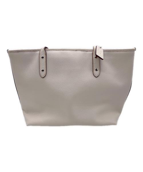 COACH（コーチ）COACH (コーチ) Disney (ディズニー) トートバッグ ホワイト×ブラウンの古着・服飾アイテム