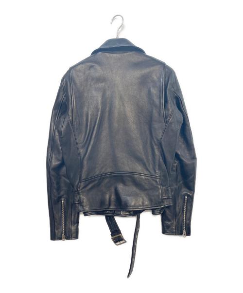 beautiful people（ビューティフルピープル）beautiful people (ビューティフルピープル) vintage leather riders jacket ブラック サイズ:190の古着・服飾アイテム