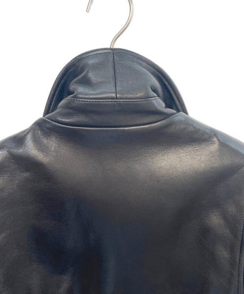 beautiful people（ビューティフルピープル）beautiful people (ビューティフルピープル) vintage leather riders jacket ブラック サイズ:190の古着・服飾アイテム