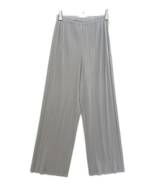 PLEATS PLEASE（プリーツプリーズ）PLEATS PLEASE (プリーツプリーズ) プリーツパンツ グレー サイズ:1の古着・服飾アイテム