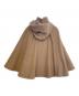 BURBERRY BLUE LABEL (バーバリーロンドンブルーレーベル) ウールポンチョ ベージュ サイズ:38：14000円