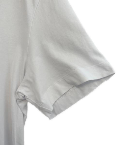 MONCLER（モンクレール）MONCLER (モンクレール) フロントプリントTシャツ ホワイト サイズ:Ｍの古着・服飾アイテム