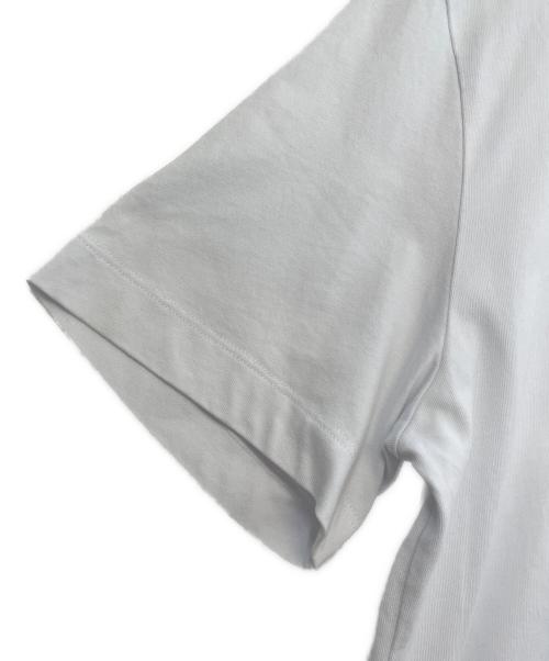 MONCLER（モンクレール）MONCLER (モンクレール) フロントプリントTシャツ ホワイト サイズ:Ｍの古着・服飾アイテム