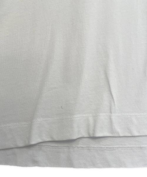 MONCLER（モンクレール）MONCLER (モンクレール) フロントプリントTシャツ ホワイト サイズ:Ｍの古着・服飾アイテム
