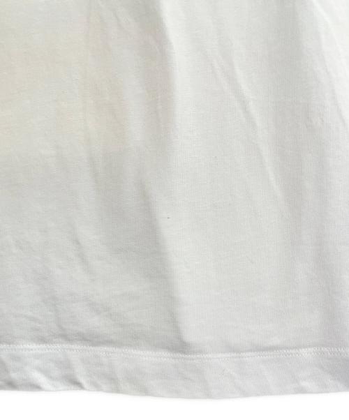 MONCLER（モンクレール）MONCLER (モンクレール) フロントプリントTシャツ ホワイト サイズ:Ｍの古着・服飾アイテム