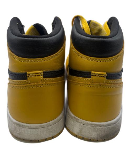 NIKE（ナイキ）NIKE (ナイキ)  Air Jordan 1 イエロー×ブラック サイズ:26の古着・服飾アイテム
