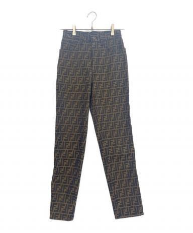 中古・古着通販】FENDI (フェンディ) パンツ ブラウン サイズ:W26