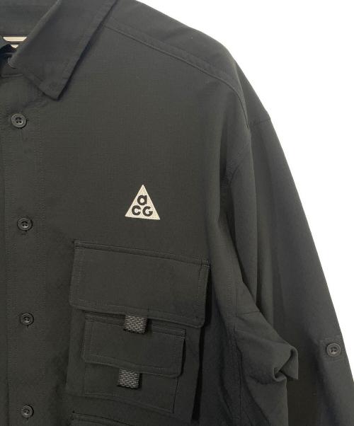 NIKE ACG（ナイキエーシージー）NIKE ACG (ナイキエージーシー) 長袖シャツ ブラック サイズ:Lの古着・服飾アイテム