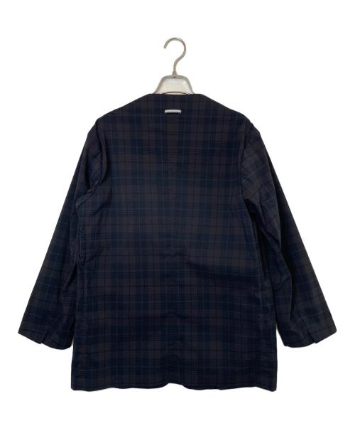 BEAMS Lights（ビームスライト）BEAMS Lights (ビームスライト)  1440 ノーカラージャケット ネイビー サイズ:Sの古着・服飾アイテム