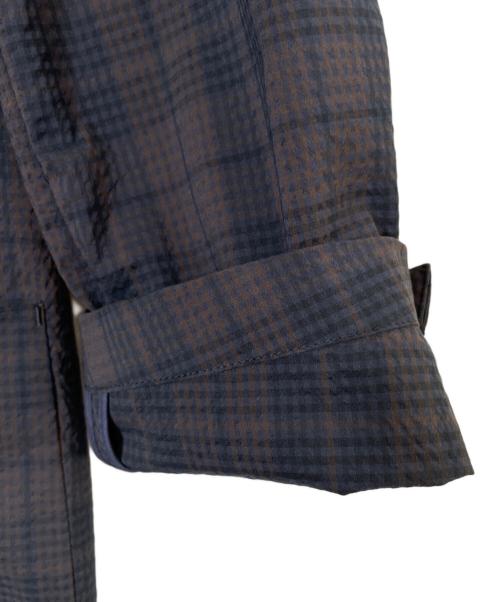 BEAMS Lights（ビームスライト）BEAMS Lights (ビームスライト)  1440 ノーカラージャケット ネイビー サイズ:Sの古着・服飾アイテム