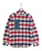 COMME des GARCONS JUNYA WATANABE MANコム デ ギャルソン ジュンヤ ワタナベ マン）の古着「長袖シャツ」｜ホワイト×レッド