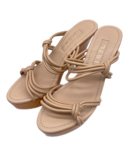 LOEWE（ロエベ）LOEWE (ロエベ) ストラップサンダル ベージュ サイズ:38の古着・服飾アイテム