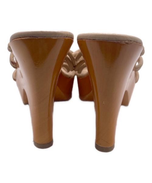 LOEWE（ロエベ）LOEWE (ロエベ) ストラップサンダル ベージュ サイズ:38の古着・服飾アイテム