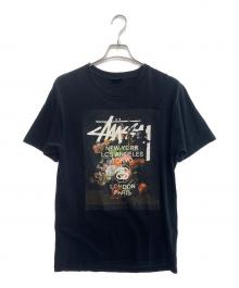 stussy（ステューシー）の古着「半袖Tシャツ」｜ブラック