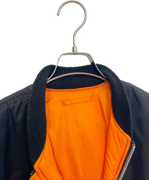 ALPHA（アルファ）ALPHA (アルファ) MA-1ジャケット ブラック サイズ:Lの古着・服飾アイテム