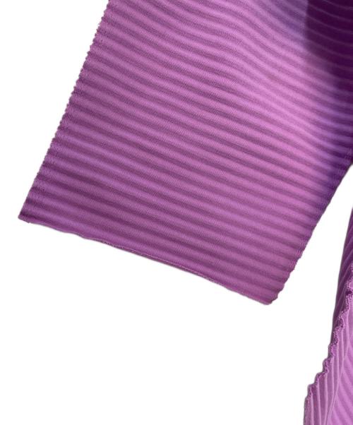 me ISSEY MIYAKE（ミーイッセイ ミヤケ）me ISSEY MIYAKE (ミーイッセイ ミヤケ) 半袖カットソー パープル サイズ:Freeの古着・服飾アイテム