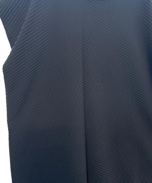 me ISSEY MIYAKE（ミーイッセイ ミヤケ）me ISSEY MIYAKE (ミーイッセイ ミヤケ) 半袖ワンピース ブラック サイズ:Freeの古着・服飾アイテム