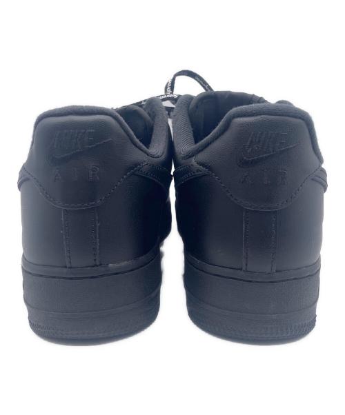 NIKE（ナイキ）NIKE (ナイキ) Supreme (シュプリーム) NIKE AIR FORCE1(ナイキ エアフォース1) ブラック サイズ:27.5の古着・服飾アイテム