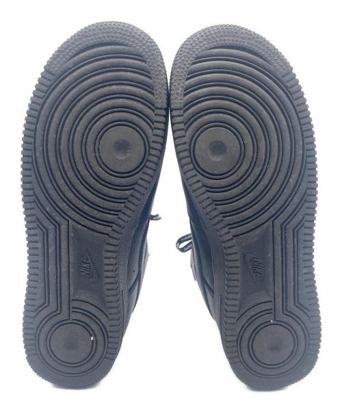 NIKE（ナイキ）NIKE (ナイキ) Supreme (シュプリーム) NIKE AIR FORCE1(ナイキ エアフォース1) ブラック サイズ:27.5の古着・服飾アイテム