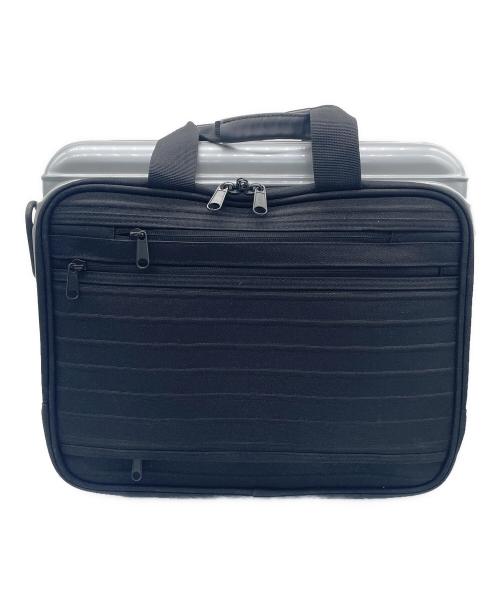 RIMOWA（リモワ）RIMOWA (リモワ) 2WAYショルダーバッグ ブラック×シルバーの古着・服飾アイテム