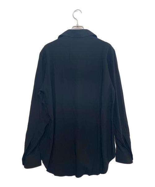 GIORGIO ARMANI（ジョルジョアルマーニ）GIORGIO ARMANI (ジョルジョアルマーニ) 長袖シャツ ブラック サイズ:Sの古着・服飾アイテム