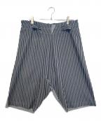 me ISSEY MIYAKEミーイッセイ ミヤケ）の古着「ハーフパンツ」｜グレー