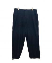 Y's for men（ワイズフォーメン）の古着「切替パンツ」｜ブラック