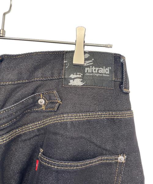 NITRAID（ナイトレイド）NITRAID (ナイトレイド) デニムパンツ ブラック サイズ:Lの古着・服飾アイテム