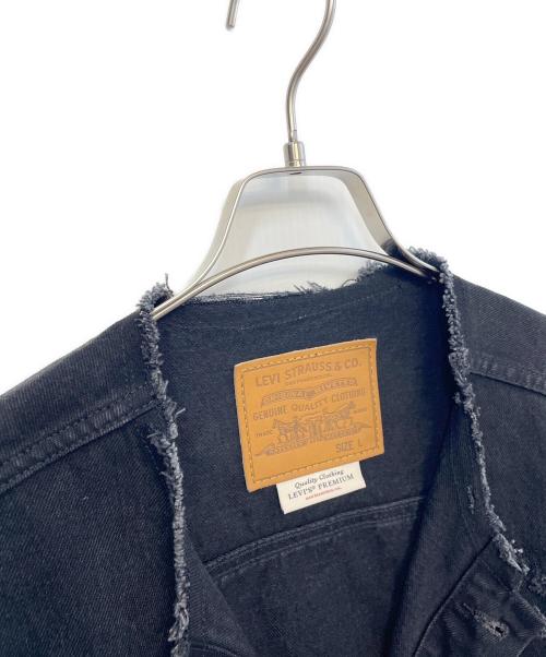 LEVI'S（リーバイス）LEVI'S (リーバイス) デニムジャケット ブラック サイズ:Lの古着・服飾アイテム