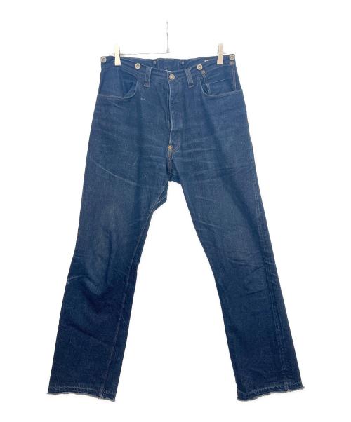 WAREHOUSE（ウエアハウス）WAREHOUSE (ウエアハウス) Y.FUJIHARA (フジワラユタカ) デニムパンツ インディゴ サイズ:W32 81㎝の古着・服飾アイテム