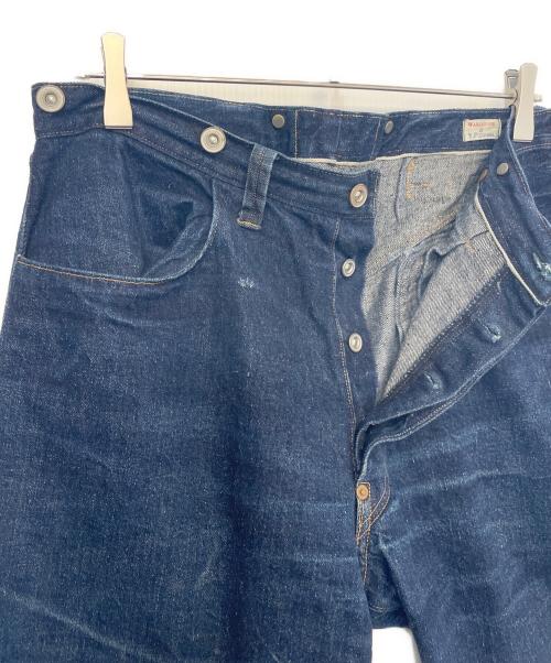 WAREHOUSE（ウエアハウス）WAREHOUSE (ウエアハウス) Y.FUJIHARA (フジワラユタカ) デニムパンツ インディゴ サイズ:W32 81㎝の古着・服飾アイテム