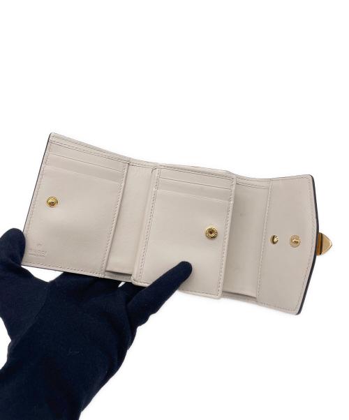 GUCCI（グッチ）GUCCI (グッチ) 3つ折り財布 ホワイトの古着・服飾アイテム