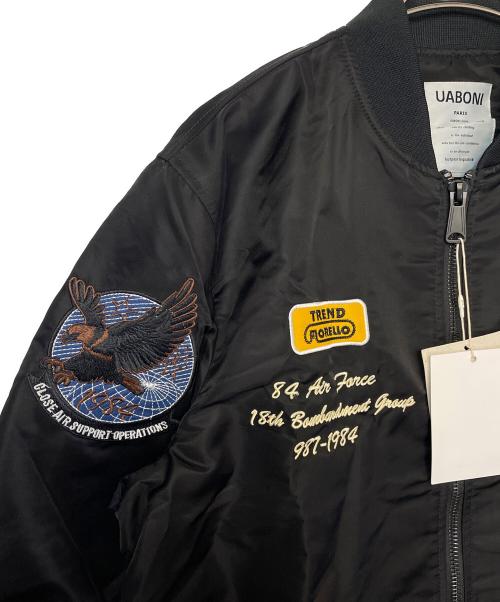 uaboni（ユアボニ）uaboni (ユアボニ) フライトジャケット ブラック サイズ:52 未使用品の古着・服飾アイテム