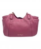 Salvatore Ferragamoサルヴァトーレ フェラガモ）の古着「ハンドバッグ」｜ピンク