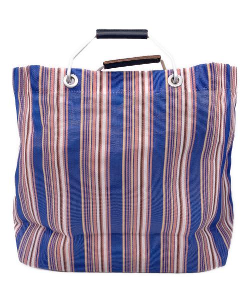 MARNI（マルニ）MARNI (マルニ) トートバッグ ブルー×レッドの古着・服飾アイテム