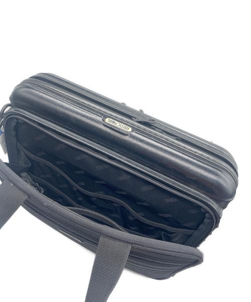 RIMOWA（リモワ）RIMOWA (リモワ) キャンバス2WAYバッグ ブラックの古着・服飾アイテム