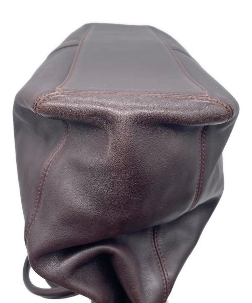 CHANEL（シャネル）CHANEL (シャネル) レザートートバッグ ブラウンの古着・服飾アイテム