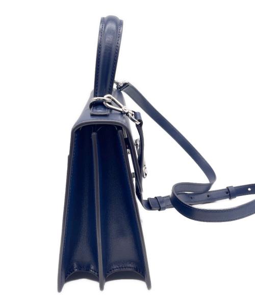 Cartier（カルティエ）Cartier (カルティエ) トップハンドルバッグ スモール ネイビーの古着・服飾アイテム