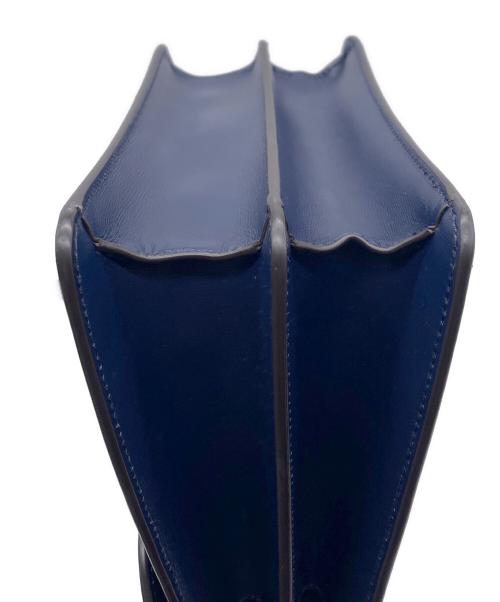 Cartier（カルティエ）Cartier (カルティエ) トップハンドルバッグ スモール ネイビーの古着・服飾アイテム