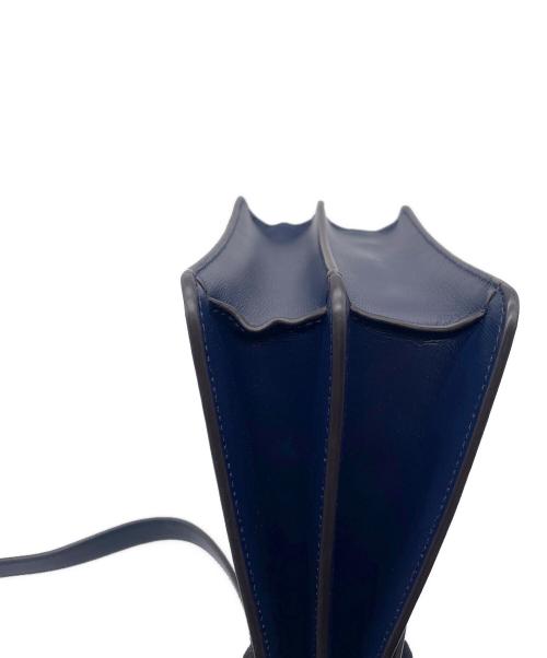 Cartier（カルティエ）Cartier (カルティエ) トップハンドルバッグ スモール ネイビーの古着・服飾アイテム