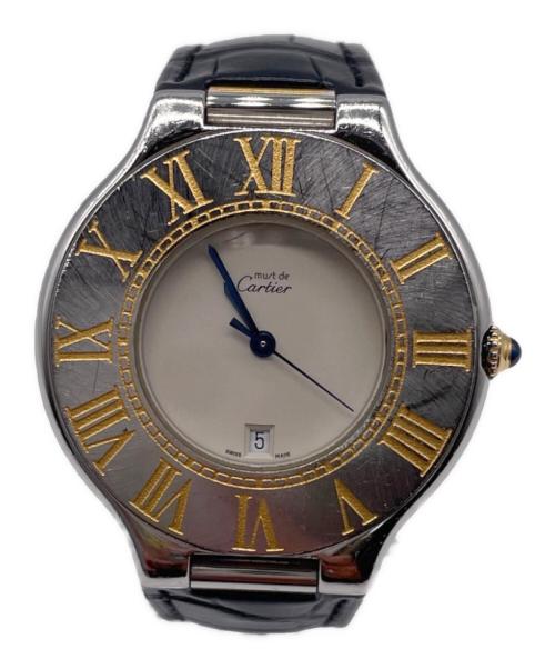 Cartier（カルティエ）Cartier (カルティエ) 腕時計 ベージュの古着・服飾アイテム