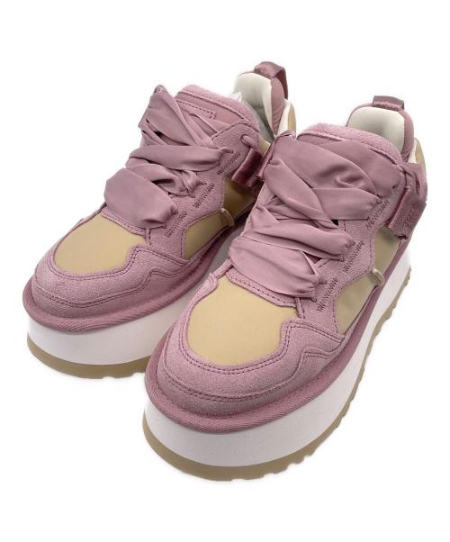 UGG（アグ）UGG (アグ) UGG Astromel(ｱｸﾞｰ ｱｽﾄﾛﾒﾙ) ピンク サイズ:24の古着・服飾アイテム