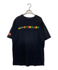 stussy×MASTERPIECE（ステューシー×マスターピース）の古着「STUSSY WORLD TRIBE 2005 Tシャツ」｜ブラック