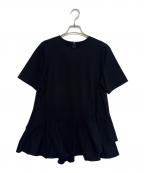 theory luxeセオリーリュクス）の古着「リファインドジャージフルール」｜ブラック