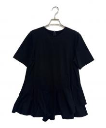 theory luxe（セオリーリュクス）の古着「リファインドジャージフルール」｜ブラック