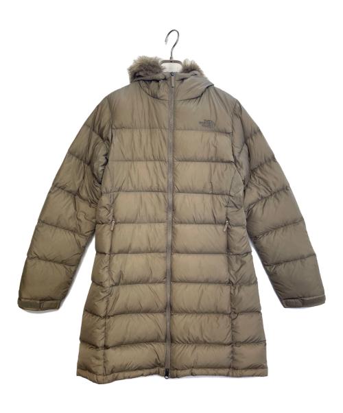 THE NORTH FACE（ザ ノース フェイス）THE NORTH FACE (ザ ノース フェイス) ダウンコート ベージュ サイズ:Lの古着・服飾アイテム