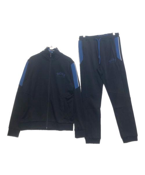 HUGO BOSS（ヒューゴ ボス）HUGO BOSS (ヒューゴ ボス) ジャージセット ブラック サイズ:S 未使用品の古着・服飾アイテム